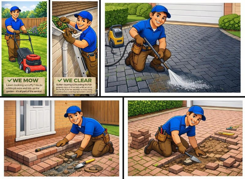 "Driveway repairs SE London."