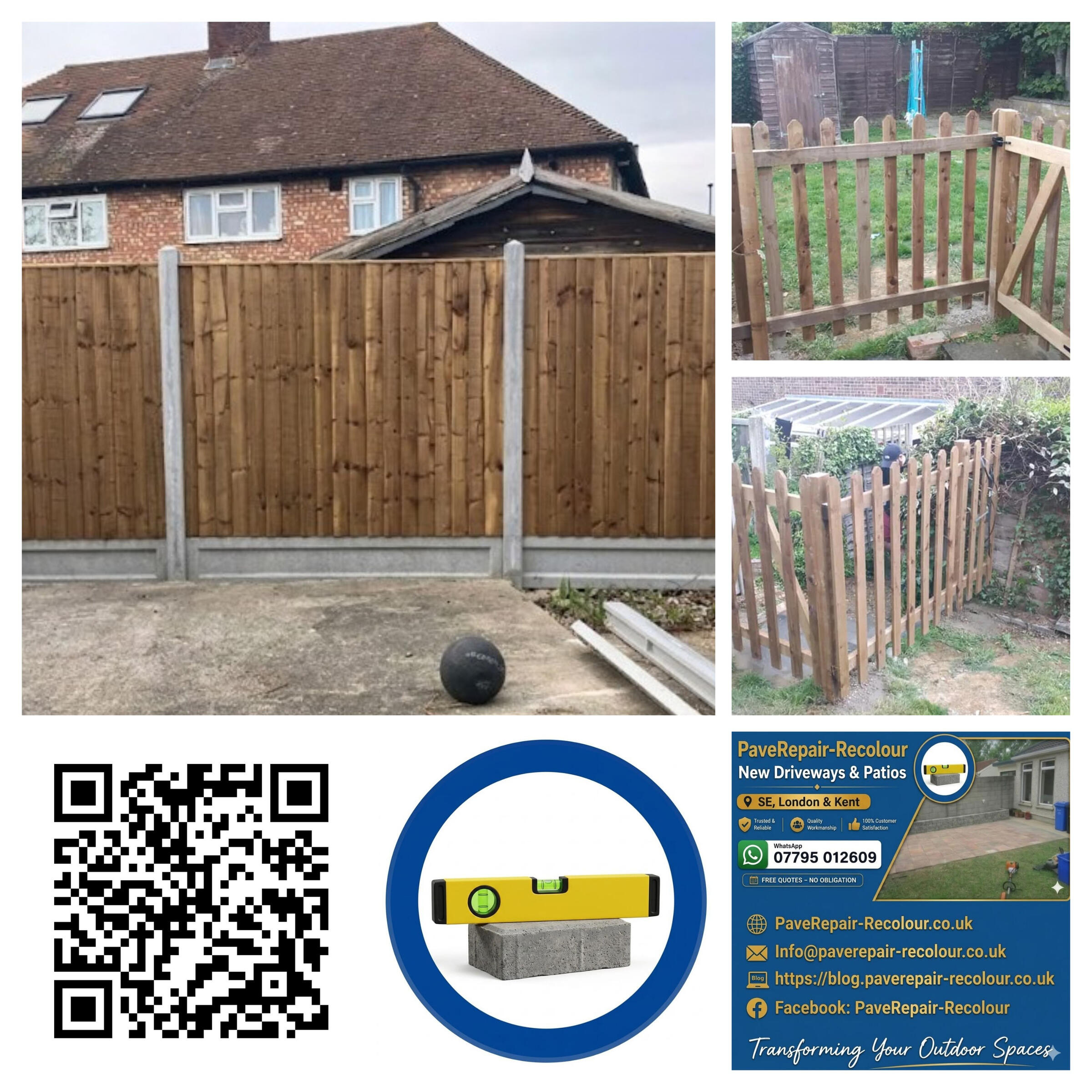 UntitledExpert Garden Fencing & Boundary Repairs New closeboard timber fencing installation and storm damage boundary repairs in Kent and South East London by PaveRepair-Recolour.